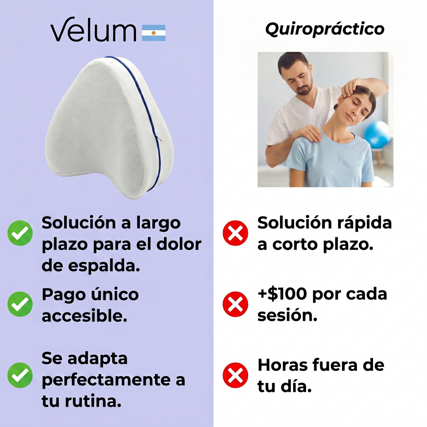 Almohada de Alineación Velum™
