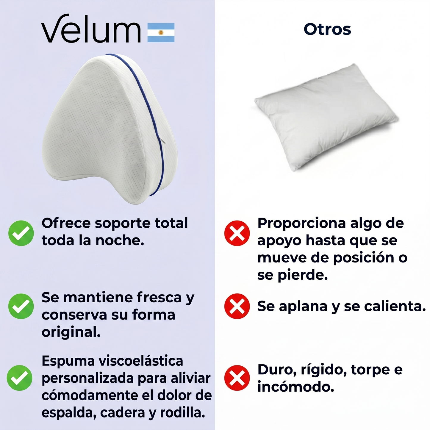 Almohada de Alineación Velum™
